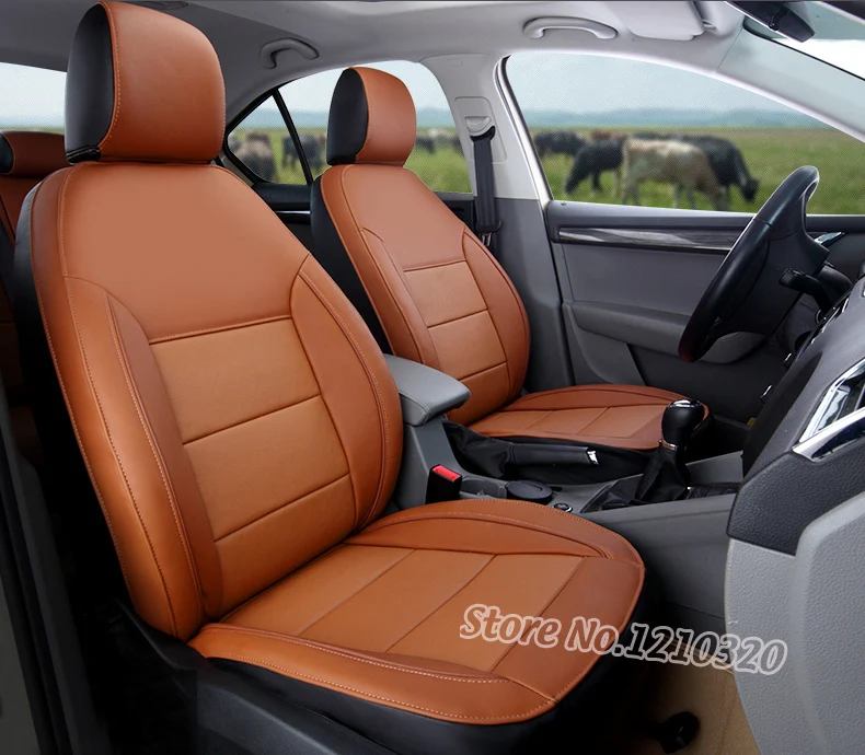 AUSFTORER перфорированные кожаные автомобильные чехлы для сидений Renault Megane CC 2 3 4 аксессуары чехлы для сидений автомобиля Защита Стайлинг