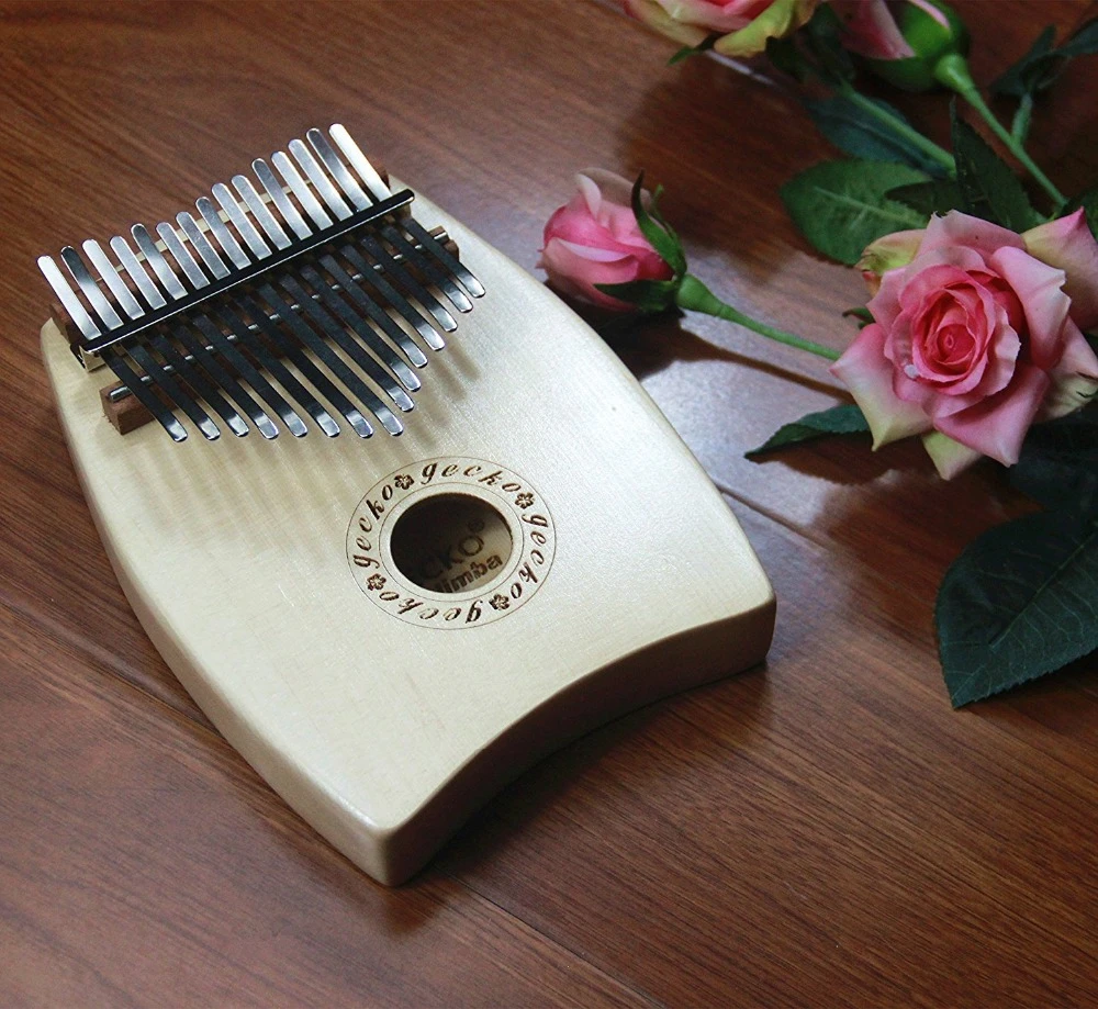 Gecko Spruce G Tone Wood 15 клавиш калимба акустическое пальцевое пианино с