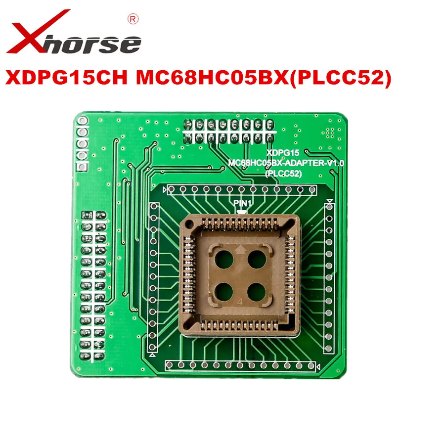 Адаптер XHORSE XDPG15CH MC68HC05BX PLCC52 работает вместе с VVDI PROG