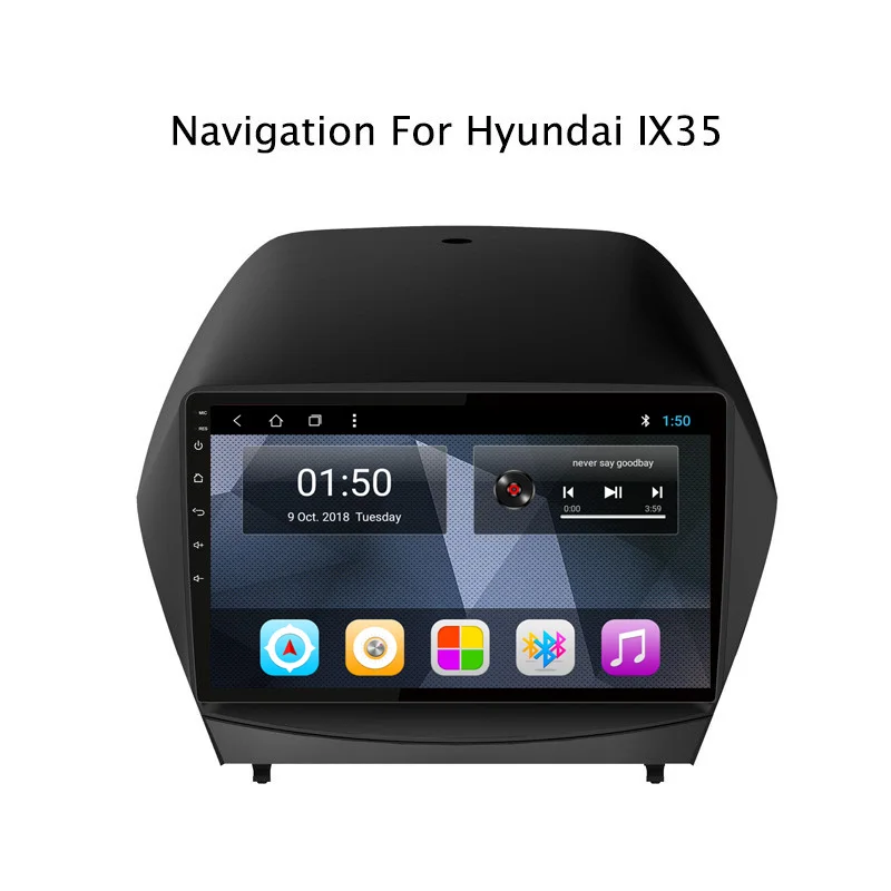 Автомобильный мультимедийный DVD плеер NAVITOPIA 10 1 дюйма 2 Гб ОЗУ 32 ПЗУ Android 8 GPS