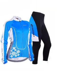 jersey and pants Женская одежда для велоспорта с длинным рукавом,, одежда для горного велосипеда, Триатлон, Майо, ciclismo, велосипедная рубашка, облегающий костюм - Цвет: jersey and pants