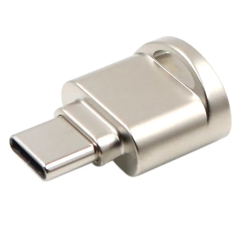 J Мини металлический USB 3,1 type C Micro SD TF считыватель карт OTG адаптер для смартфона планшет кардридер дропшиппинг - Цвет: J