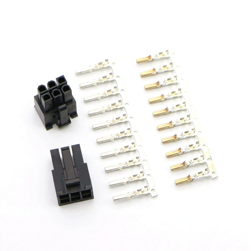 4 2 мм 5557 GPU/PCI E 6 контактный разъем папа с шт. клеммных штифтов для модуляции