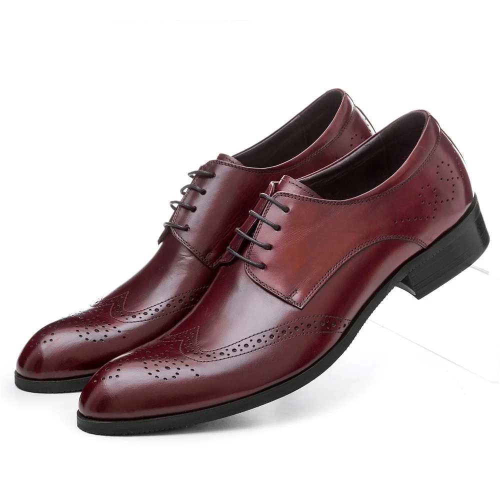Мужские туфли оксфорды из натуральной кожи большие размеры|shoes men|shoes men businessshoes