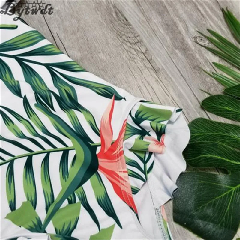 Лидер продаж одинаковый купальник для всей семьи новинка 2018 женский купальный