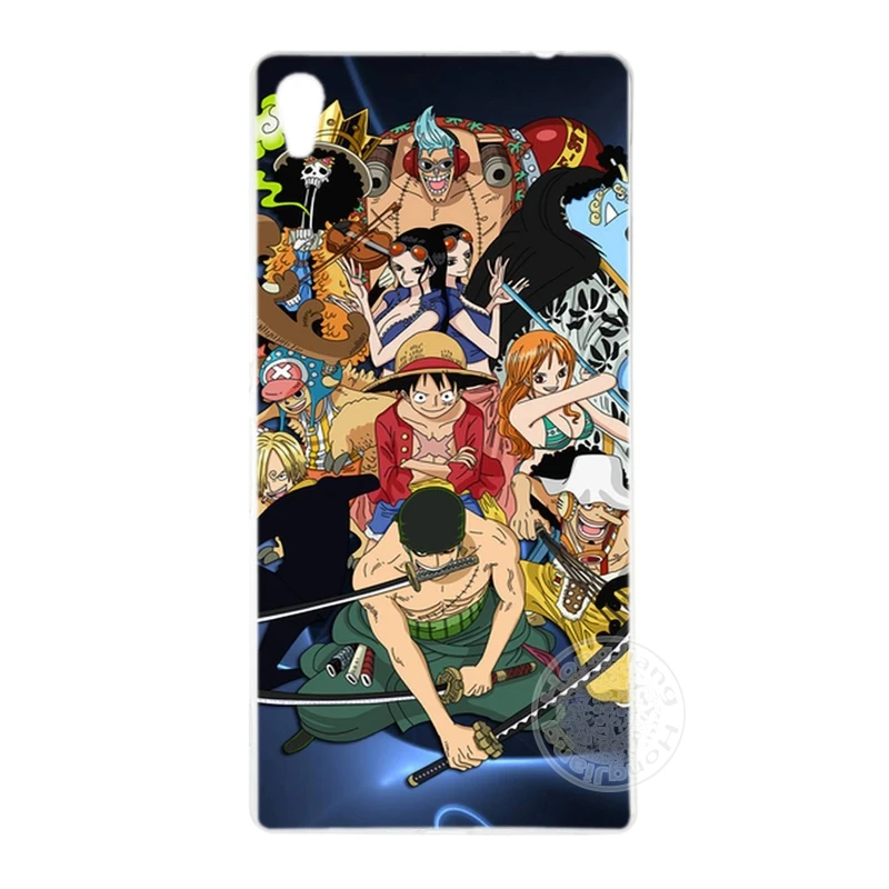 HAMEINUO мультяшный слитный Луффи чехол для телефона sony xperia z2 z3 z4 z5 mini plus aqua M4 M5 E4 E5 C4