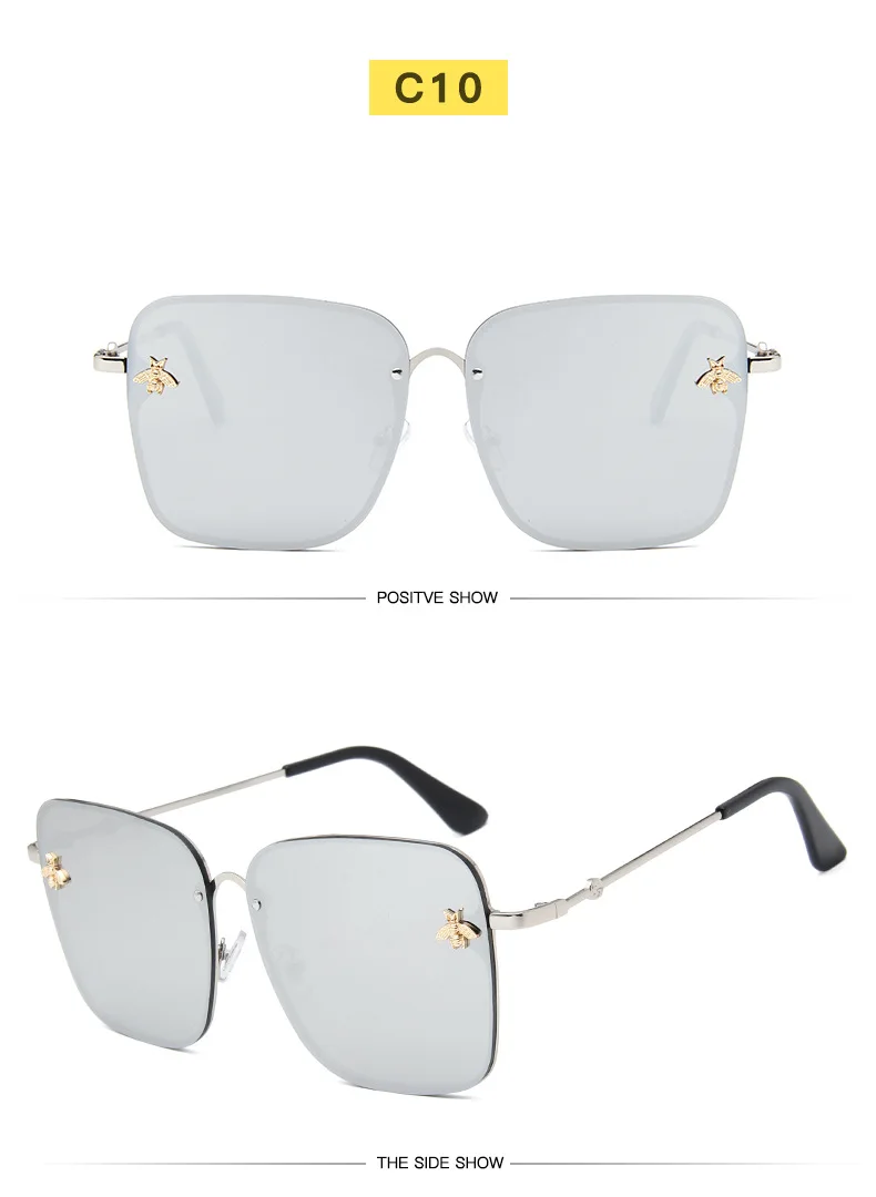 Квадратные Солнцезащитные очки больших размеров для мужчин и женщин, солнцезащитные очки знаменитостей, мужские, для вождения, суперзвезда, Роскошные, брендовые, дизайнерские, женские оттенки, UV400