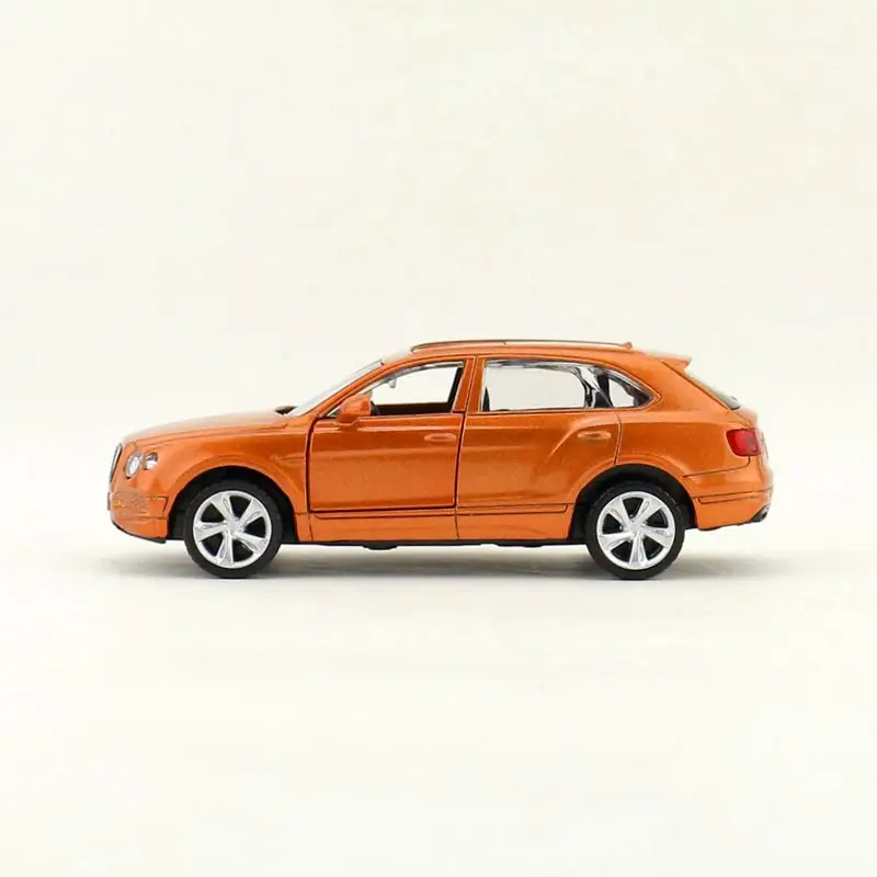 /литая под давлением металлическая игрушка модель/1:45 масштаб Bentley Bentayga внедорожник автомобиль/оттягивание/образовательная Коллекция/подарок для детей