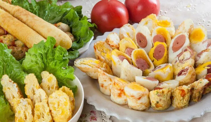 Оборудование для производства кейтеринга аппарат яичных рулонов многояичный