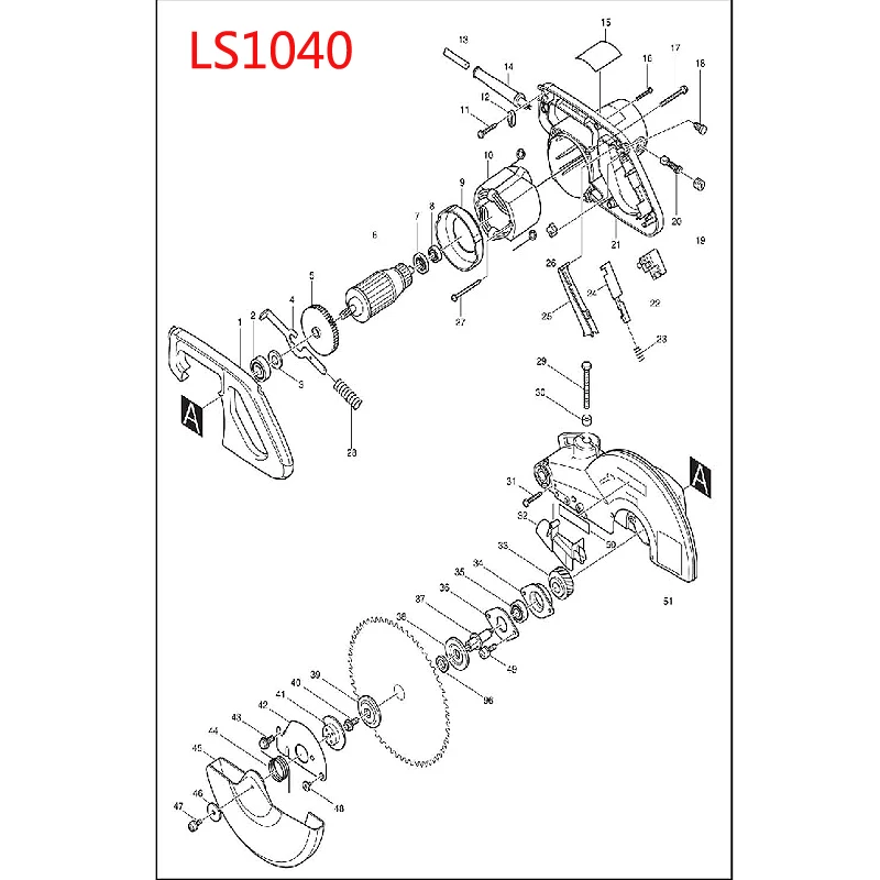 AC220 240V Замена арматурного двигателя для MAKITA LS1040 516718 8 516719 6 518702 9 LS1045 LS1030N LH1040F LH1040