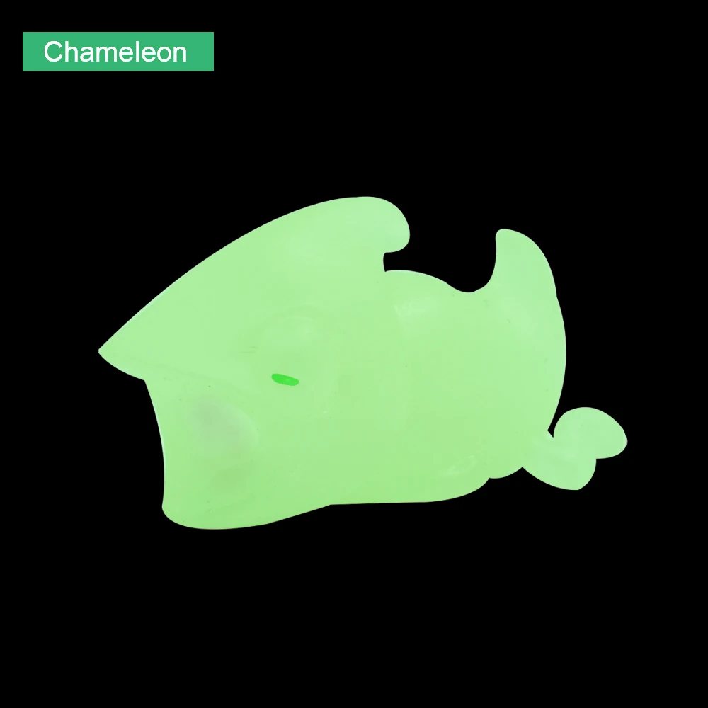 Chameleon CHIPAL светящийся милый кабель протектор укус органайзер для iPhone USB кабель Chompers моталки панда животное укусы держатель аксессуар - Цвет: Chameleon