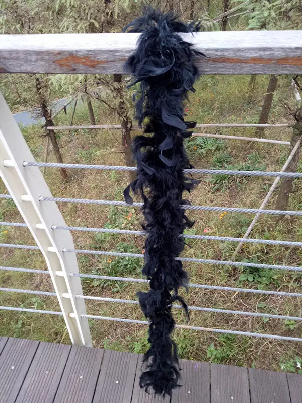 2 м длинные черные турецкие шарфы с перьями женские аксессуары для одежды