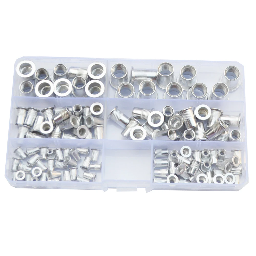 Алюминиевая заклепочная гайка Метрическая Резьбовая вставка потайная раветовая