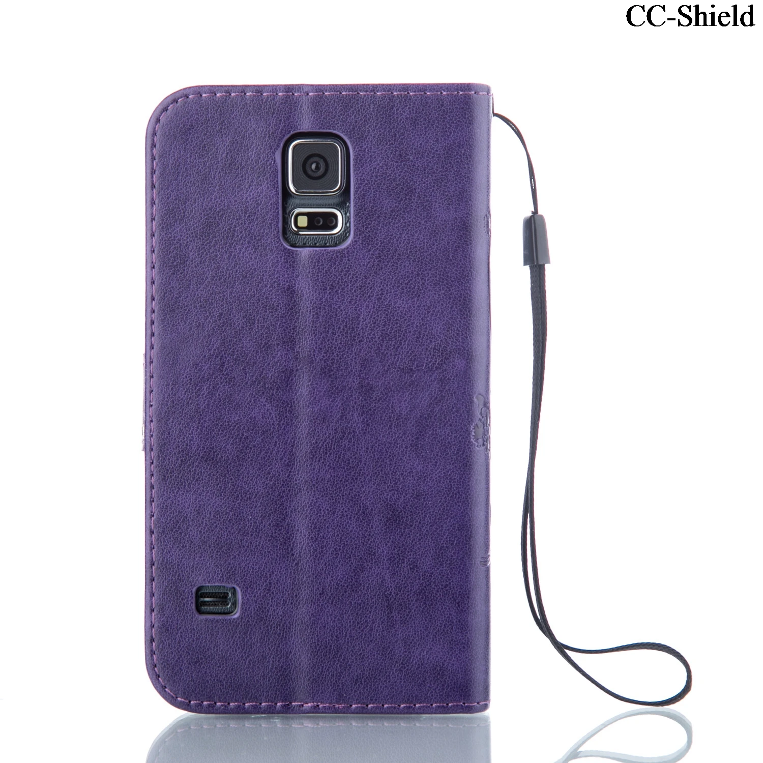 Чехол для Samsung Galaxy S5 mini G800F G800H кожаный откидной бумажник S5mini SM сумка мобильного