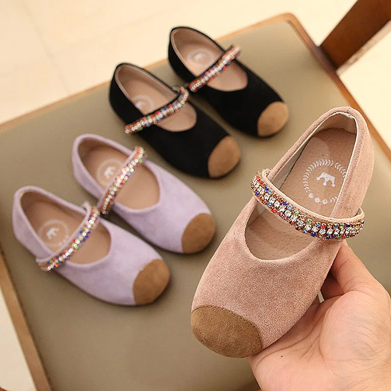 2019 Сезон весна осень Свадебные туфли с украшением в виде кристаллов Обувь