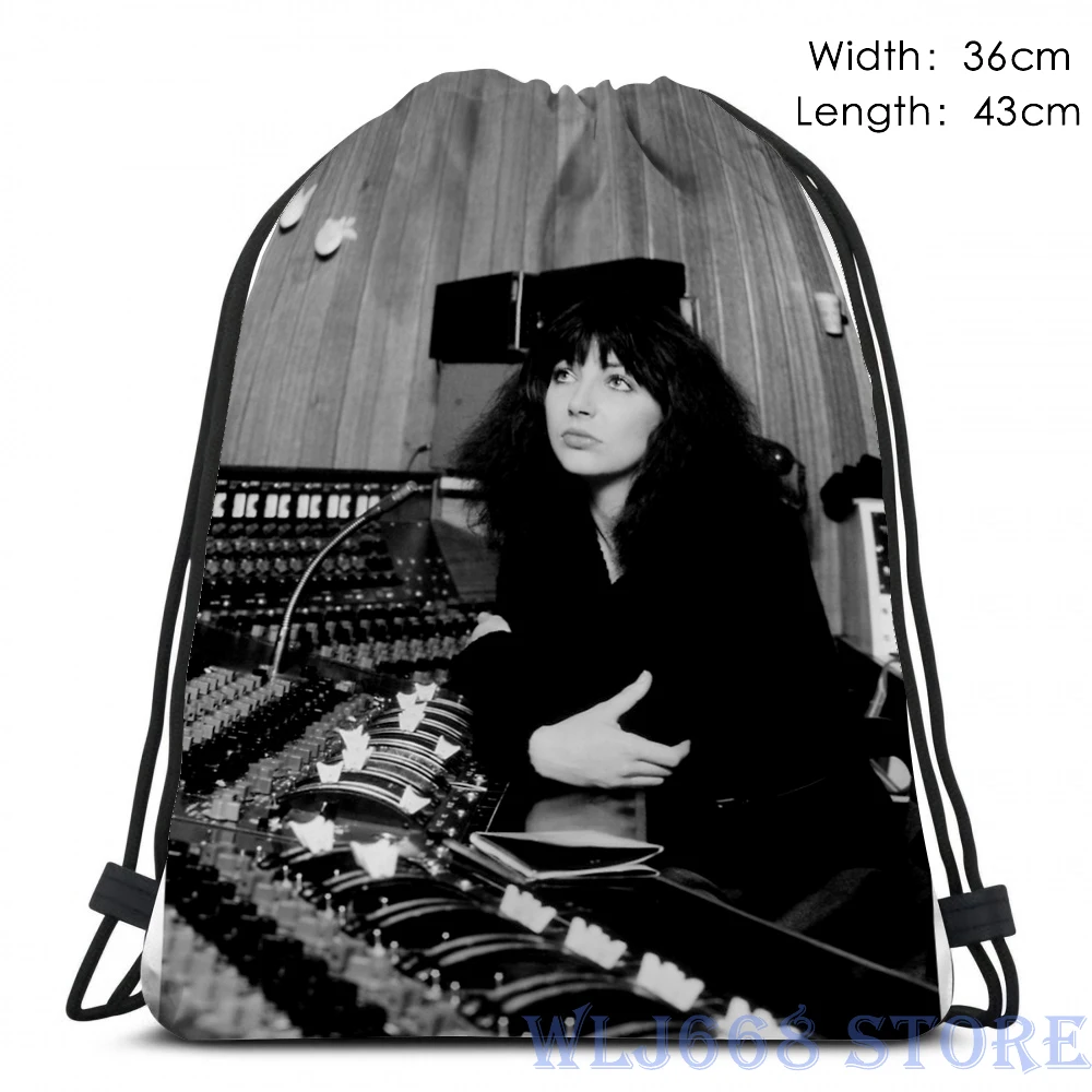 Забавные сумки через плечо с графическим принтом для женщин рюкзак Kate Bush Studio на