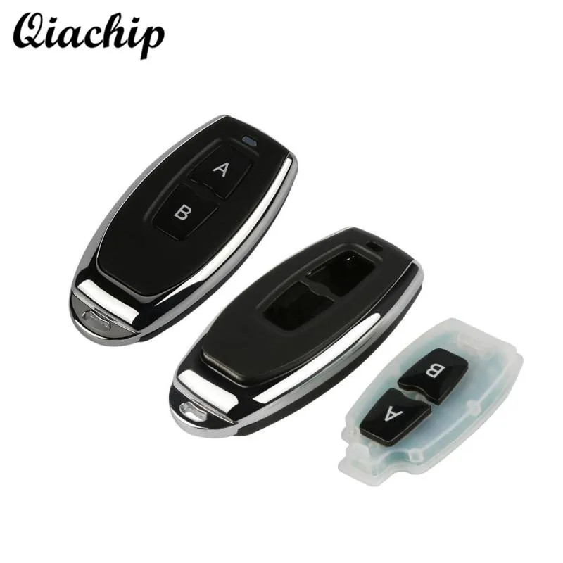 Qiachip 433 мГц 2 CH RF дистанционного Управление обучения код 1527 EV1527 для открытия двери