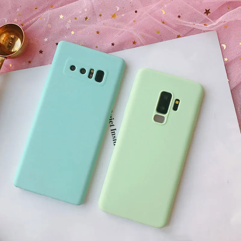 Матовый мягкий чехол для телефона для samsung Galaxy A3 A5 A7 J1 J3 J5 J7 Grand Prime S9 S8 плюс S6 S7 Edge Note 8 силиконовый чехол