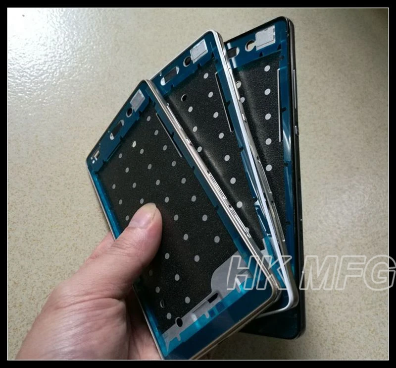 XCHMFG P8 LITE рамка для ЖК экрана Huawei lite передняя Лицевая панель средняя качество