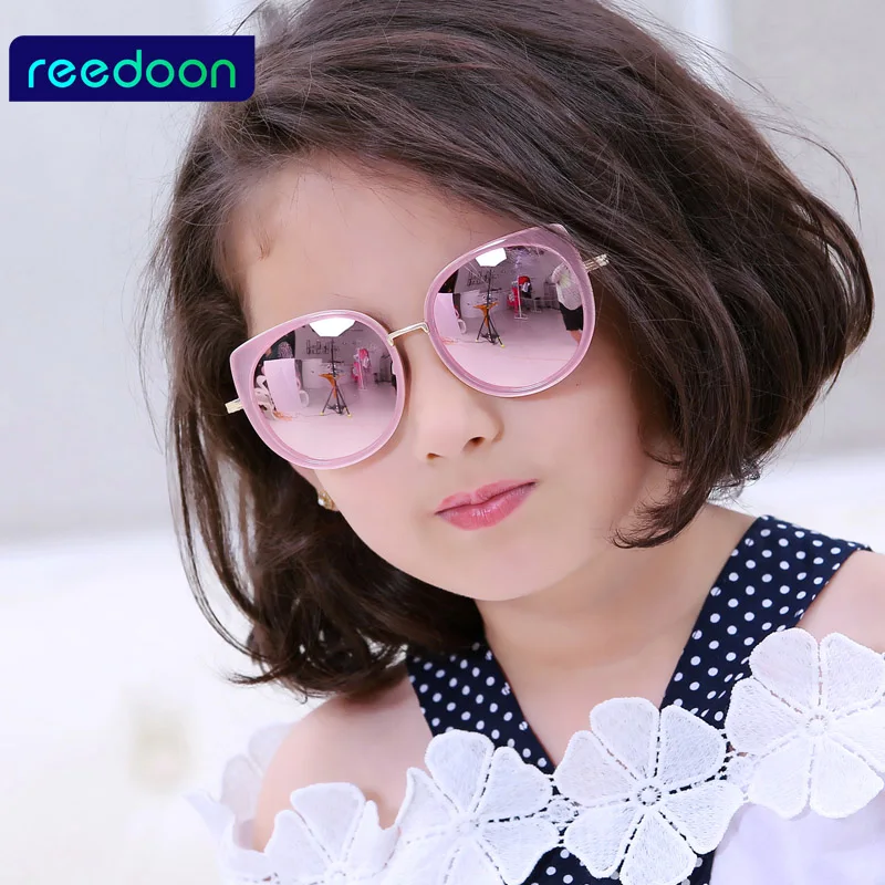 Детские солнцезащитные очки REEDOON брендовые дизайнерские для детей вечерние