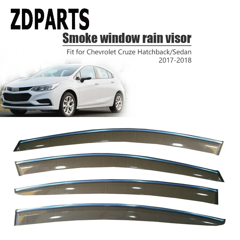 ZDPARTS 4 шт./компл. автомобильный дефлектор для защиты от ветра защита солнца дождя