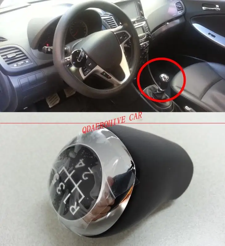 QDAEROHIVE 6 скоростей переключения передач для Hyundai verna 2010 2017|Ручка передач| |