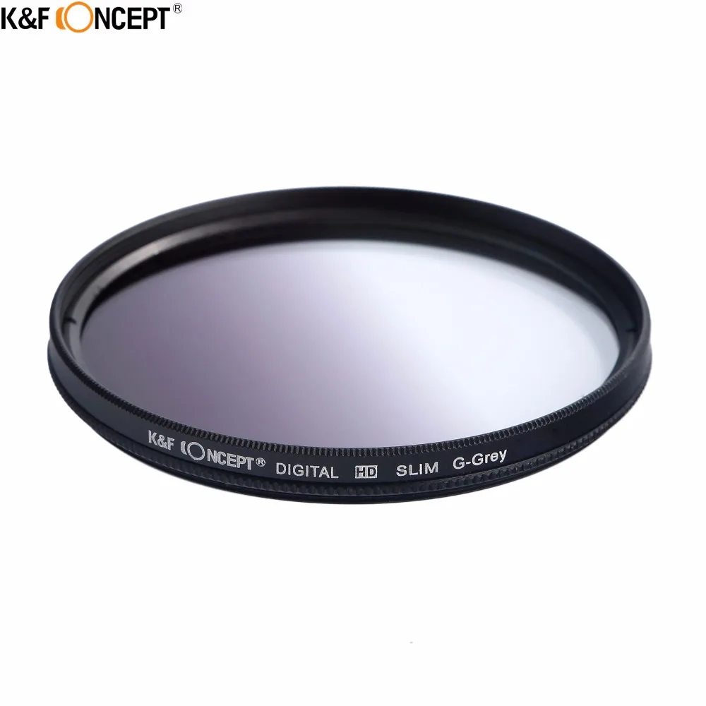 Комплект фильтров для камеры K & F 62 мм UV CPL FLD + градиентный серый синий оранжевый