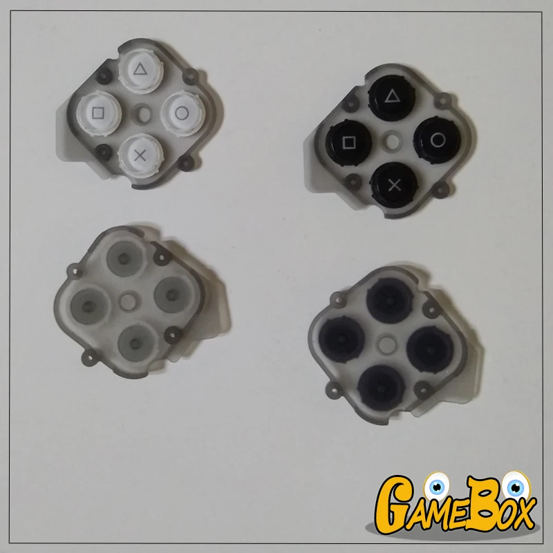 

Original Secondhand Functional Button For PSP GO Right ABXY Key With Conductive Rubber Pad