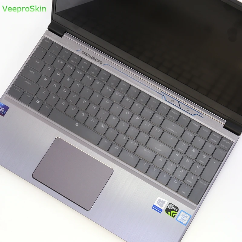 Силиконовый защитный чехол для клавиатуры MECHREVO Z2 Mechanical Revolution Deep Sea Ghost 15 6