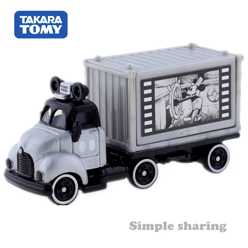 Takara Tomy Tomica Disney Motors Микки Маус 1928 модель грузовика Литые металлические детские