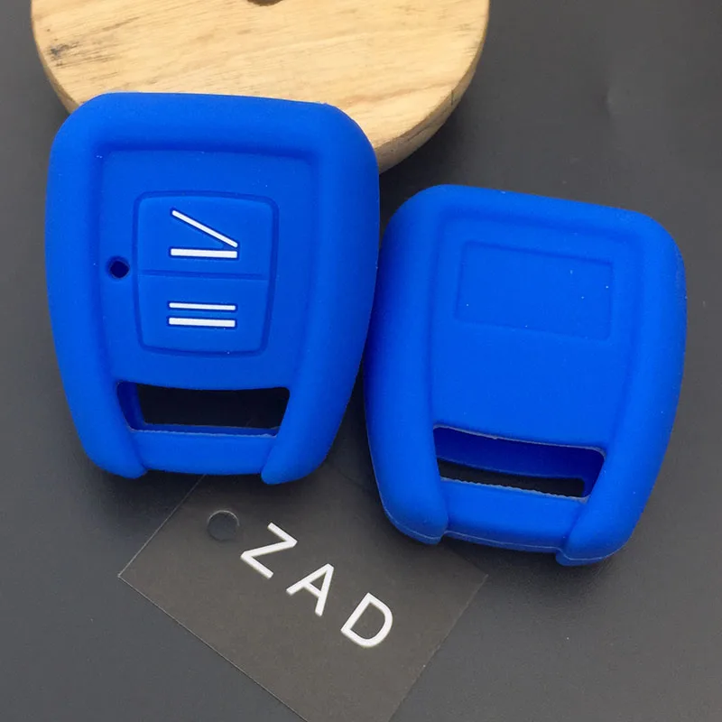 ZAD 2 кнопочный силиконовый чехол для ключей от машины Vauxhall Opel Astra Zafira Vectra Tigra Omega Signum