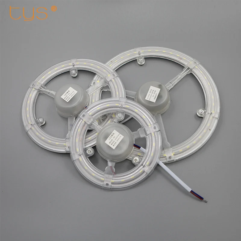 Светодио дный потолочный светильник 5730SMD 12 Вт 18 24 светодио лампа Осьминог Light 220 В