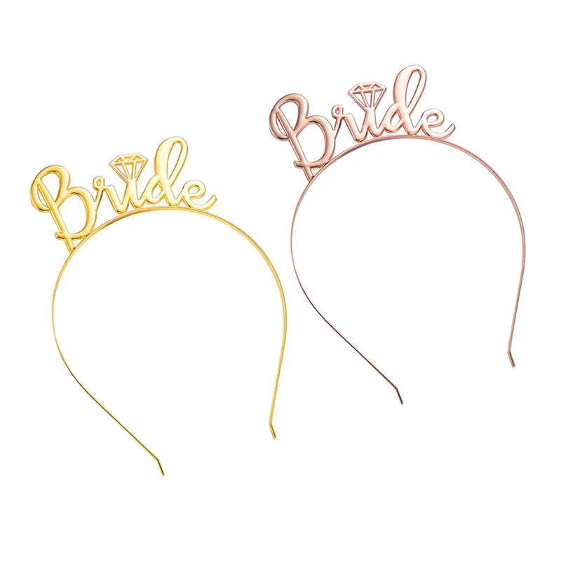 Свадебные украшения для вечеринки невесты свадебная фата обруч волос девичника