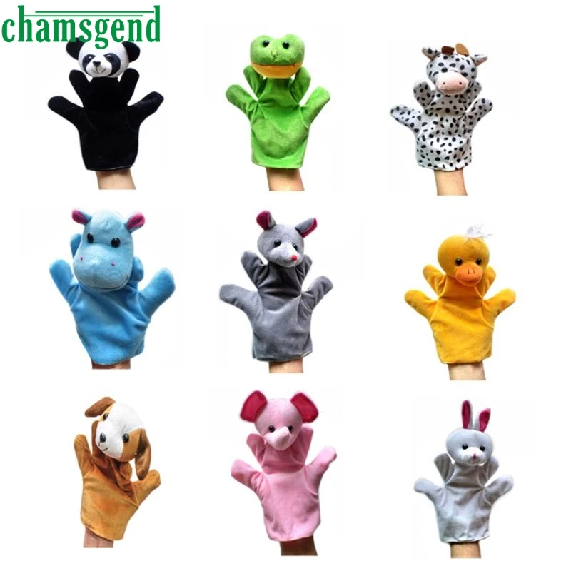 1pcs Animal Finger Puppet Plush Child Baby Early Education Toys Gift Dec08 | Игрушки и хобби