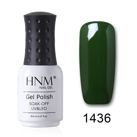 HNM 15 мл Чистый Цвет гель лак длинный последний УФ гель лак для ногтей светодиодный Гибридный Esmalte Permanente гель лак штамповка Эмаль Гель лак - Цвет: 1487