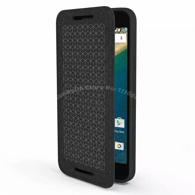 Кожаный чехол для LG Nexus 5X6 P, официальная задняя крышка для LG Google Nexus5X, ТПУ+ кожаный чехол в розничной упаковке