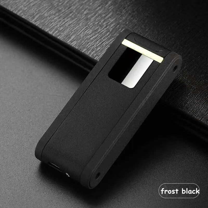 USB Зажигалка сенсорный выключатель питания дисплей умная плазменная двойная