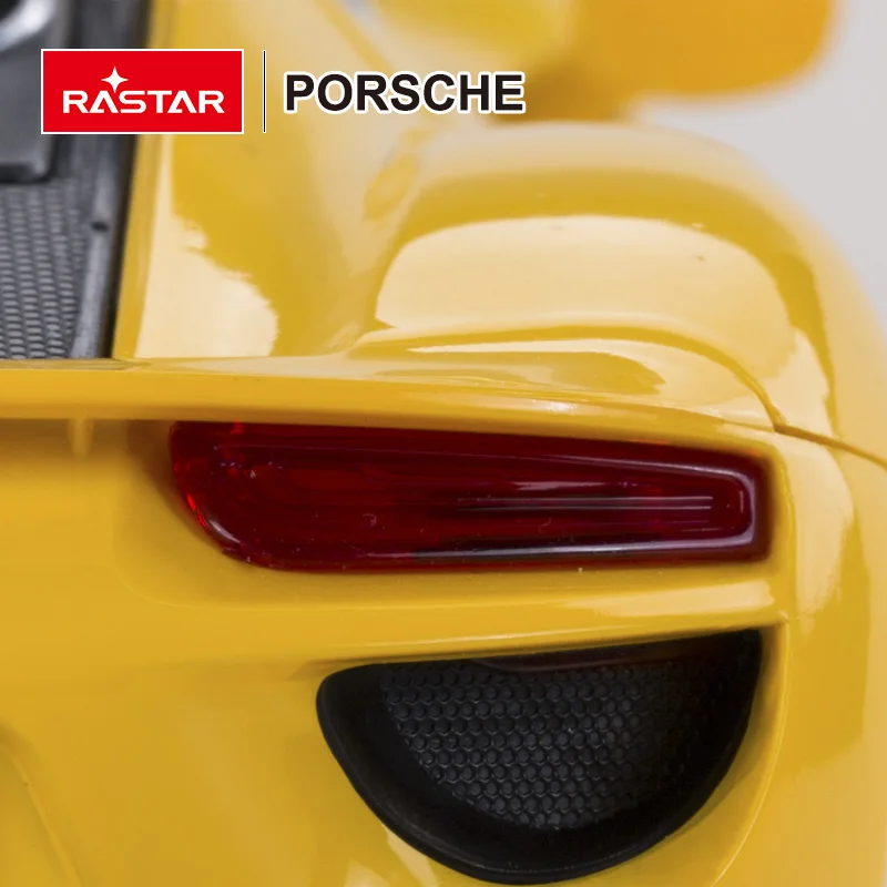 RASTAR лицензированные RC автомобиль 1:24 Porsche 918 Spyder электронный Рождество игрушки