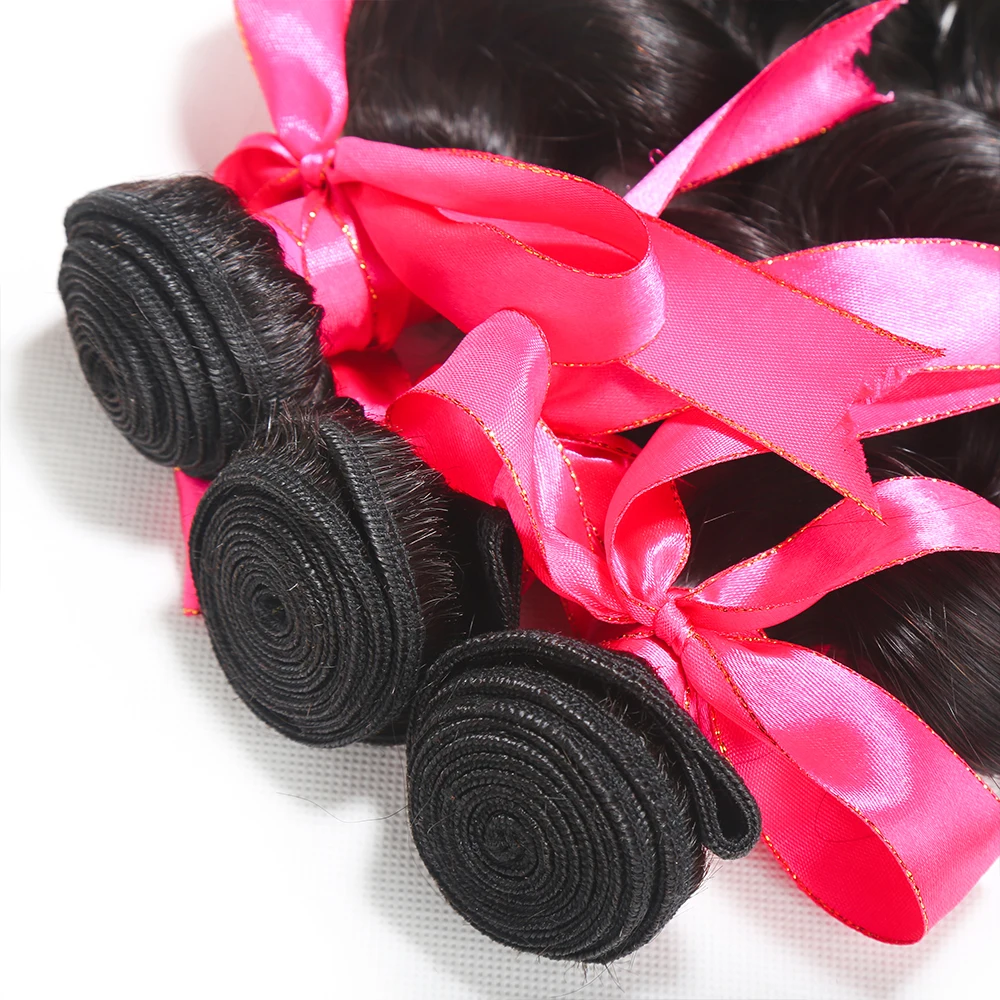 BD HAIR свободные волнистые человеческие волосы 3 шт./лот бразильские без