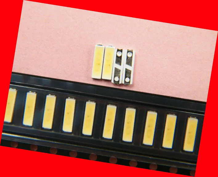 100 шт./лот для ремонта ЖК-телевизора Светодиодная лампа с подсветкой корейские