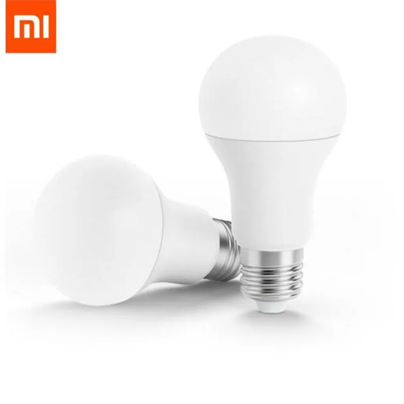 Bundled Sale Xiaomi Mijia Intelligent white light LED E27 bulb APP WiFi remote control 3000k-5700k 6.5w 450lm 220-240v 50/60 D5# |