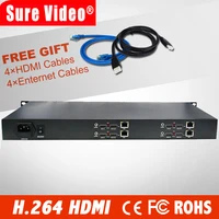 hd h 264 mpeg 4 avc 1u 4 channels hdmi ip encoder for live broadcast with http rtsp rtmp hls