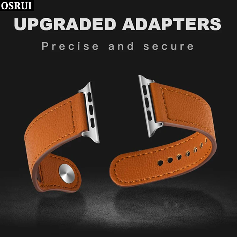 Ремешок для apple watch 42 мм, 38 мм, 44 мм, 40 мм, correa iwatch 3/2, кожаный браслет на запястье, ремень, pulseira, apple watch 4, аксессуары