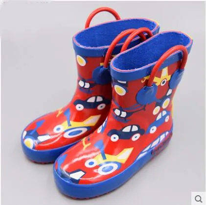 Free shipping 2018 Children's shoes Boots Boys rubber Rain boots Baby Children Boy FTW | Детская одежда и обувь