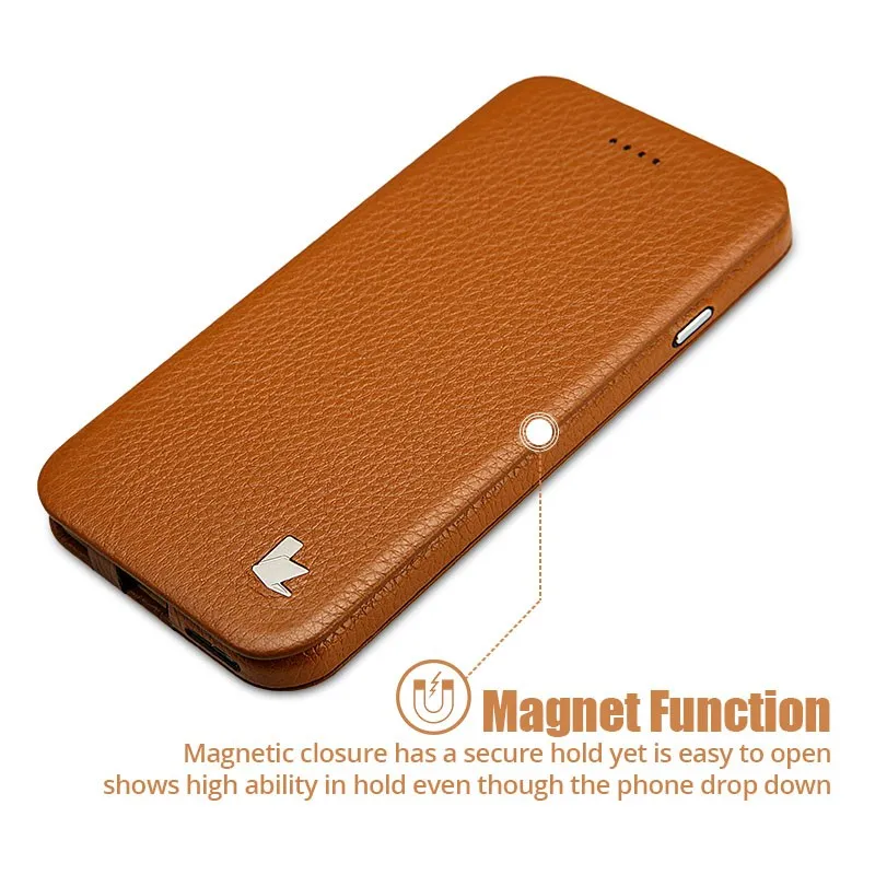 Jisoncase Флип футляр Из Натуральной Кожи Мобильного Телефона Чехол Для айфон 6 6 S 4.7 дюймов Случаи Обложка для айфон 6 s
