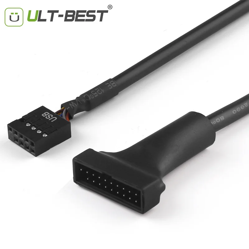 Кабель адаптер для материнской платы 15 см USB 3 0 20pin папа 2 9pin мама|cable usb jack|usb campingcable
