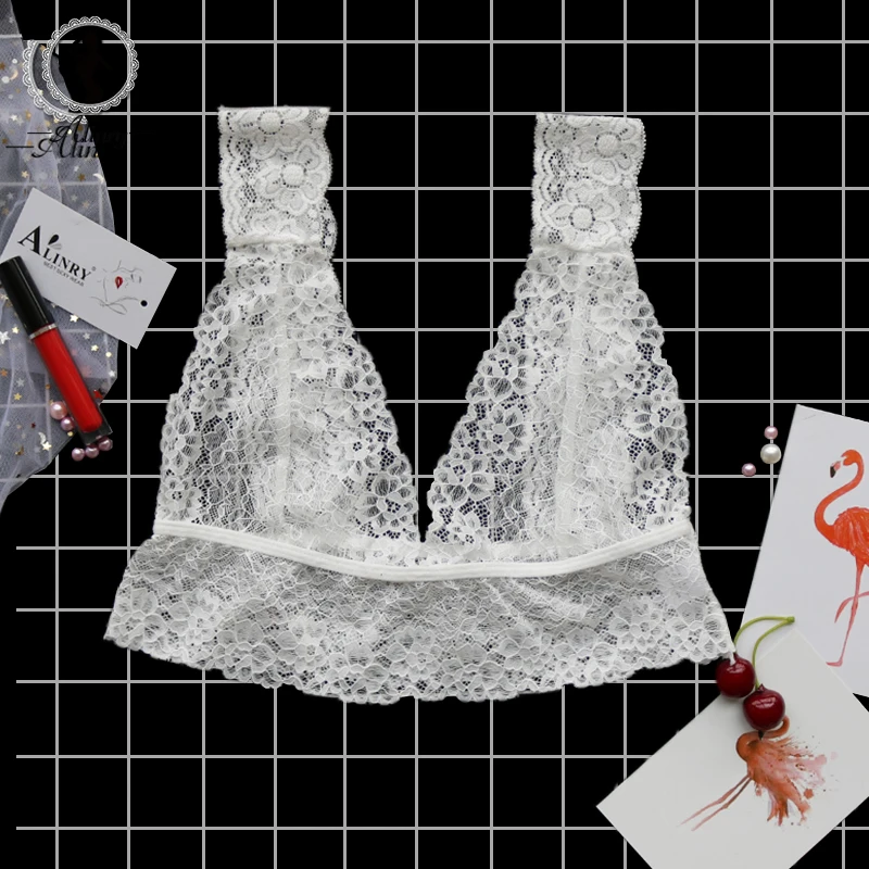 ALINRY сексуальный бюстгальтер для женщин кружево bralette push up нижнее белье без