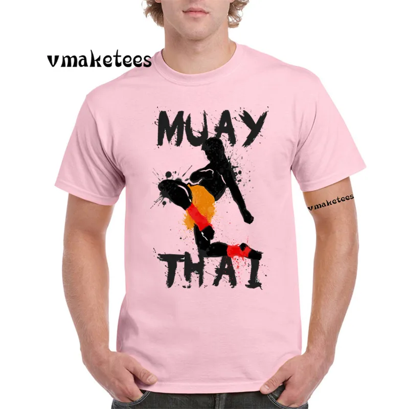 Футболка Muay Thai Fighting Fight с коротким рукавом и круглым вырезом летняя футболка для