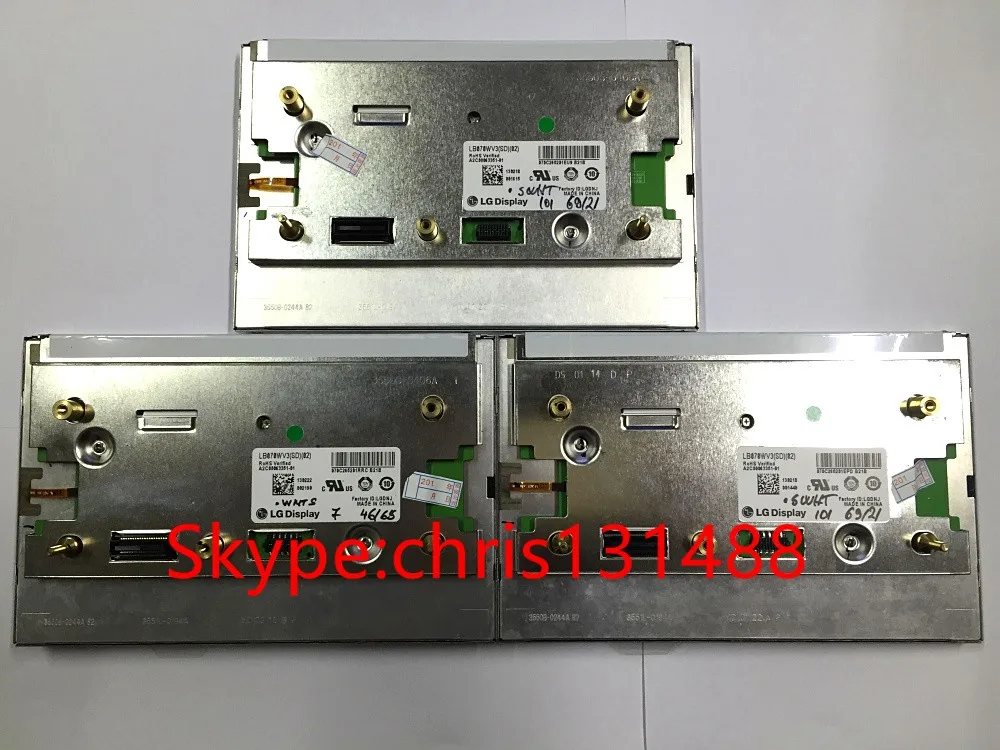 L-G " ЖК-дисплей экран дисплея LB070WV3-SD02 LB070WV3(SD)(02) ЖК-дисплей модули для Mercedes W204 автомобиля gps навигации аудио