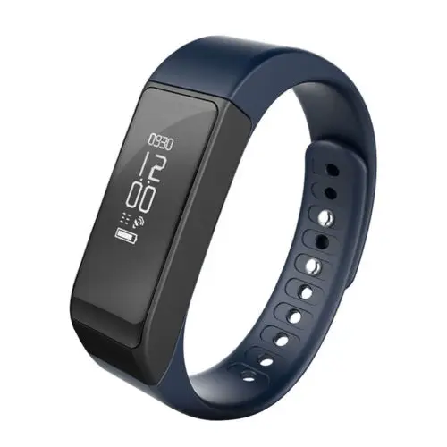 blue Tezer беспроводной Bluetooth 4,0 i5plus умный Браслет FitnessCall SMS напоминание Шагомер трекер спортивный умный Браслет - Color: blue